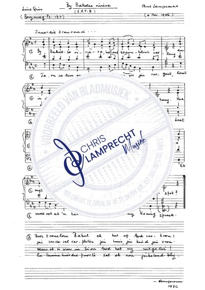 Chris-Lamprecht-By-Babel-se-riviere-SATB