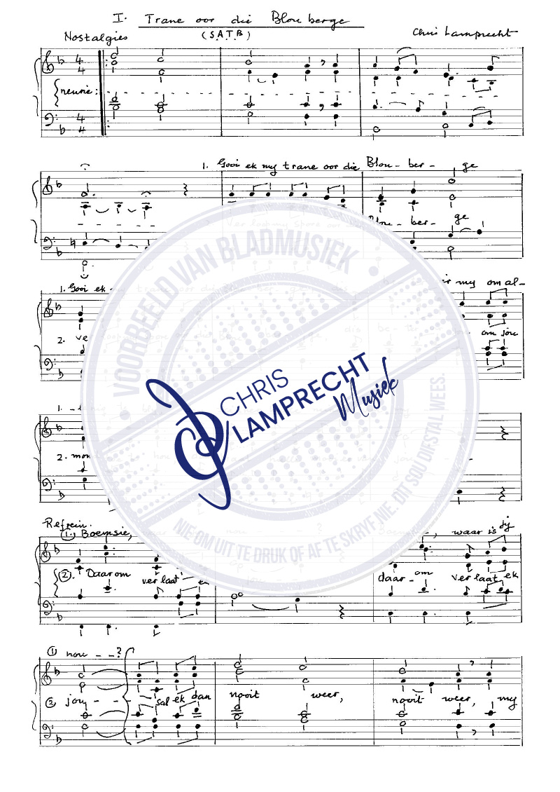 Chris-Lamprecht-Twee-Griekwaliedjies-SATB-Trane-oor-die-Blouberge-1-2